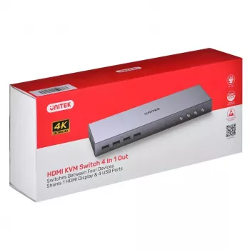 HDMI jungiklis Unitek V306A 4K 2.0 4 į 1