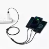 3-in-1 USB laidas Baseus Tungsten Gold CAMLTWJ-01