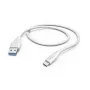 Hama 00201596 USB 2.0 laidas USB A – USB C 1,5 m baltas