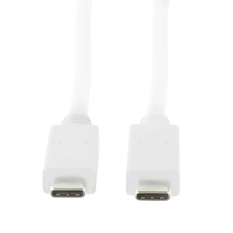 USB kabelis LogiLink CU0131 USB 3.2 Gen 2 1 m USB-C baltas