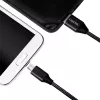 USB laidas LogiLink CU0143 USB 2.0 0,3 m USB A – Micro-USB B juodas
