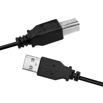 USB laidas LogiLink CU0008B 3m USB A – USB B juodas