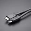 USB laidas Qoltec 52352 2,5 m USB 3.2 Gen 1 USB-C juodas