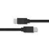 USB laidas Qoltec 52352 2,5 m USB 3.2 Gen 1 USB-C juodas