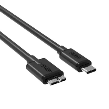 USB laidas UNITEK Y-C475BK USB 3.2 Gen 1 1m USB-C / Micro-USB B juodas