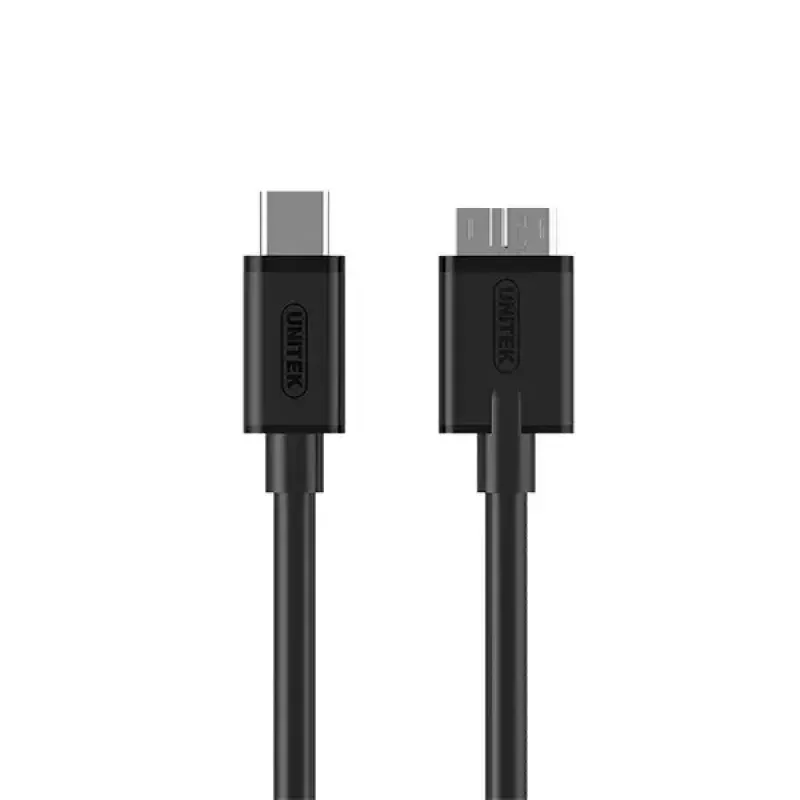 USB laidas UNITEK Y-C475BK USB 3.2 Gen 1 1m USB-C / Micro-USB B juodas