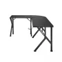 Kampinis žaidimų stalas Huzaro Hero 6.3 Black L-forma anglies pluošto danga 1540×1170×740 mm