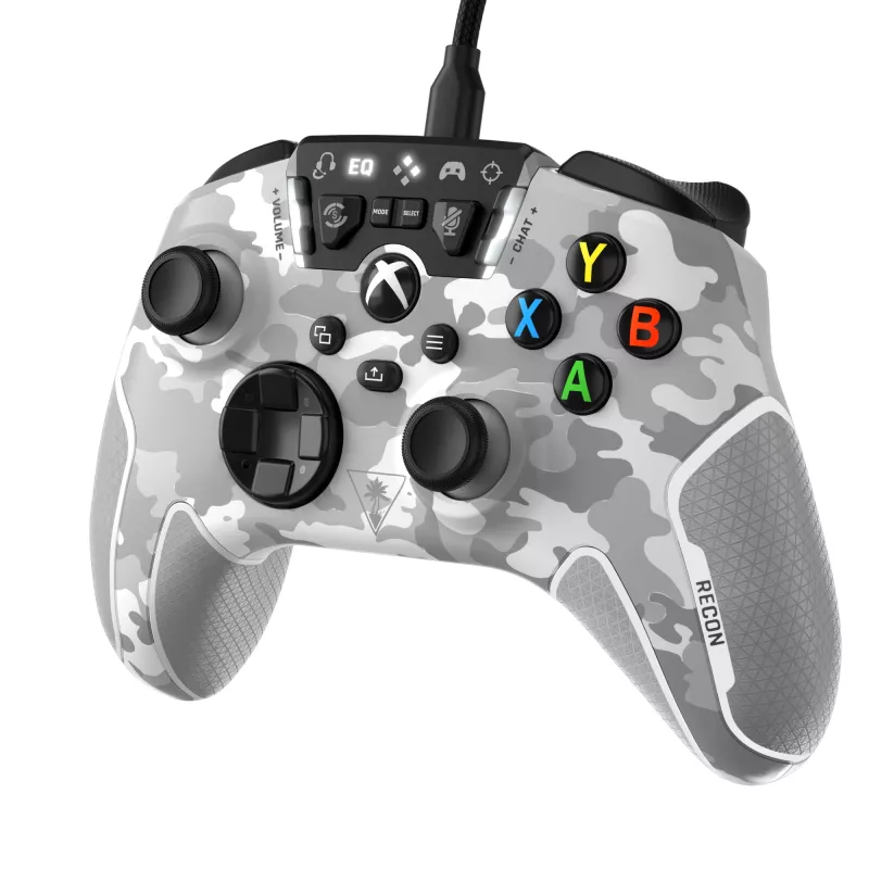 Turtle Beach Recon pilka, balta USB žaidimų pultas Analoge / Skaitmeninis PC, Xbox, Xbox One, Xbox Series S, Xbox Series X