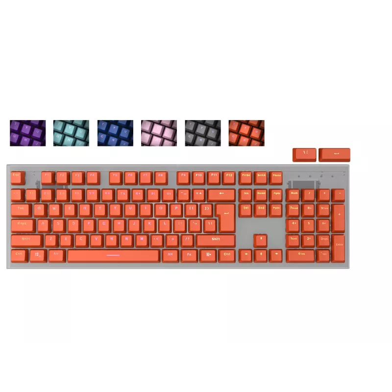Klaviatūros dangtelis GENESIS LEAD 300 Universal ABS Oranžinė