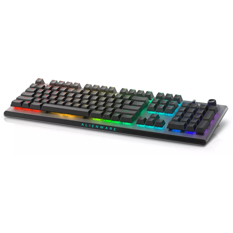 Alienware AW920K belaidė klaviatūra, trijų režimų (USB, RF belaidis, Bluetooth), pilka