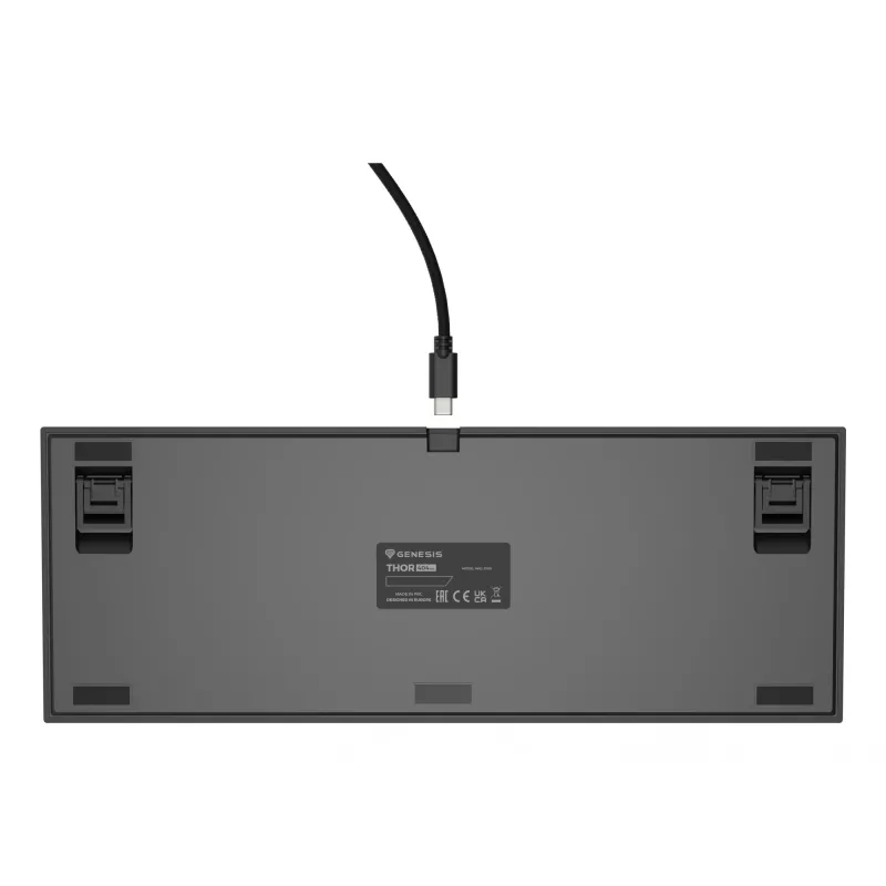GENESIS Thor 404 TKL klaviatūra žaidimams USB QWERTY US International juoda
