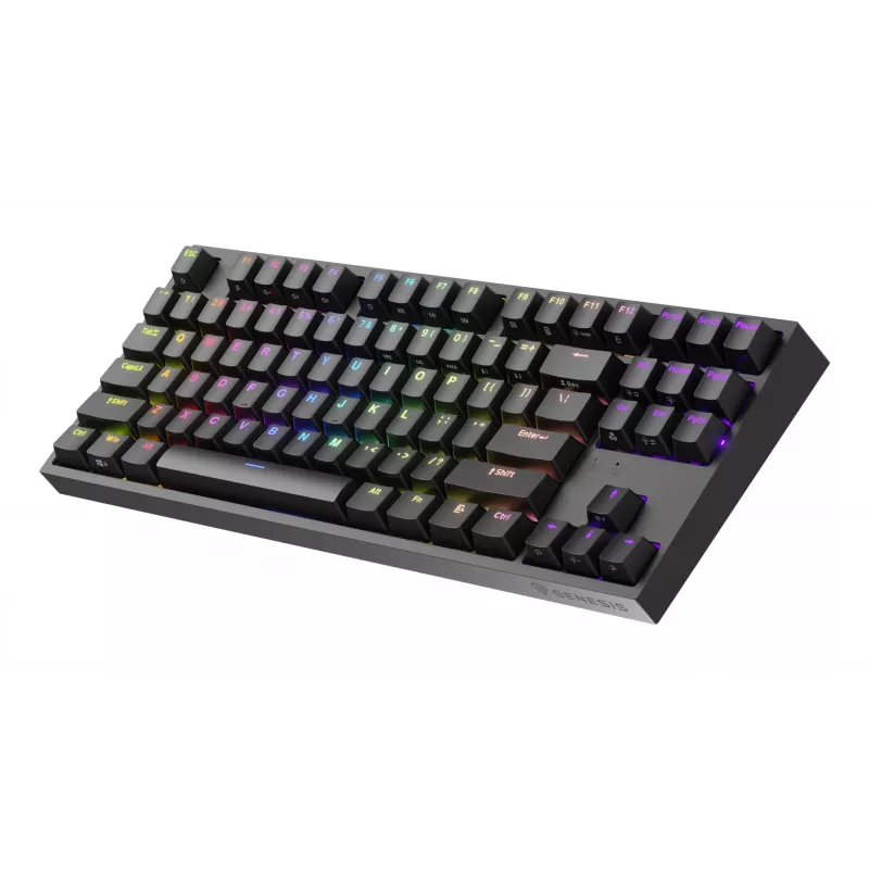 GENESIS Thor 404 TKL klaviatūra žaidimams USB QWERTY US International juoda