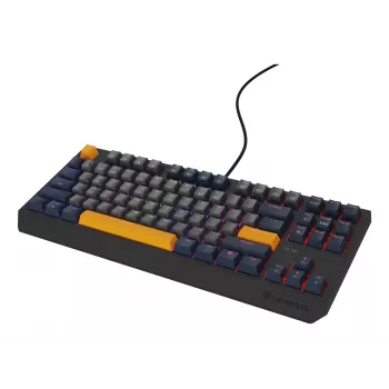 GENESIS Thor 230 TKL klaviatūra žaidimams USB QWERTY angliška mėlyna