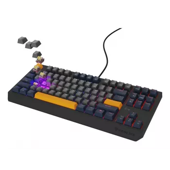 GENESIS Thor 230 TKL klaviatūra žaidimams USB QWERTY angliška mėlyna