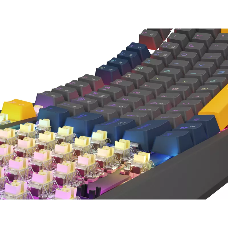 GENESIS Thor 230 TKL klaviatūra žaidimams USB QWERTY angliška mėlyna