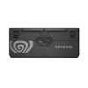 Mechaninė žaidimų klaviatūra GENESIS Thor 230 TKL — USB, RF belaidis, Bluetooth, 87 klavišų QWERTY, Pilka