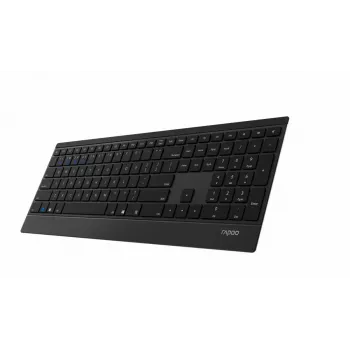 Belaidė klaviatūra RAPOO E9500M itin plona, juoda