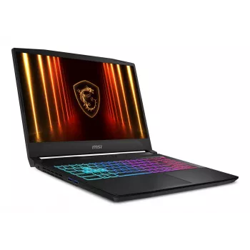Nešiojamas kompiuteris MSI Katana 15 HX B14WGK-061XPL – 15.6 colio QHD+ 165Hz, Intel Core i7-14650HX, 16GB DDR5, 1TB SSD, NVIDIA GeForce RTX 5070, be OS, juodas