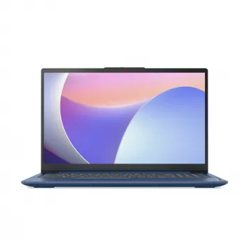 Nešiojamas kompiuteris Lenovo IdeaPad Slim 3 15IRU8 — Intel Core i3-1315U, 15.6 colio FHD, 8 GB LPDDR5, 512 GB SSD, Windows 11 Home, mėlynas