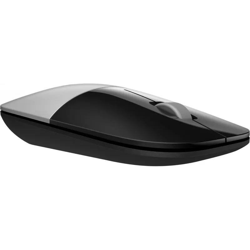 HP Z3700 sidabrinė belaidė pelė, ambidekstrinė, optinė, RF belaidė, 1200 DPI, sidabrinė