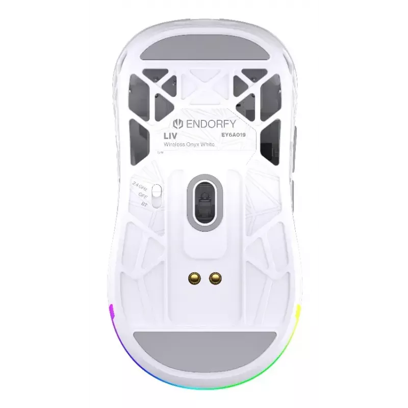 ENDORFY LIV Wireless EY6A019 bevielė žaidėjų pelė, Onyx White