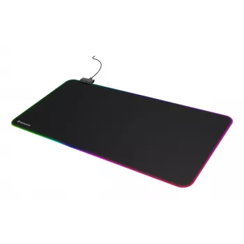 Pelėdės kilimėlis GENESIS Boron 500 XXL RGB, juodas
