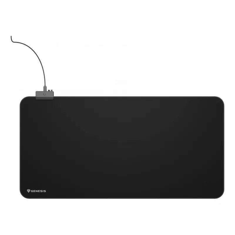 Pelėdės kilimėlis GENESIS Boron 500 XXL RGB, juodas