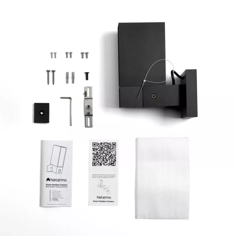 Netatmo Presence Box lauko IP stebėjimo kamera 1920 x 1080 pikselių sieninis montavimas