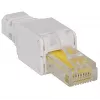 Intellinet RJ45 modulinis kištukas, beįrankis jungiklis, Cat5/5e/6, 22–26 AWG vientisi ir vyti UTP kabeliai