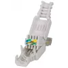 Intellinet RJ45 modulinis kištukas, beįrankis jungiklis, Cat5/5e/6, 22–26 AWG vientisi ir vyti UTP kabeliai