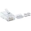 Intellinet Pro Line RJ45 moduliniai kištukai, Cat6A, UTP, 3 kontaktų, kietai vielai, 50 µ auksuoti kontaktai, 80 vnt.