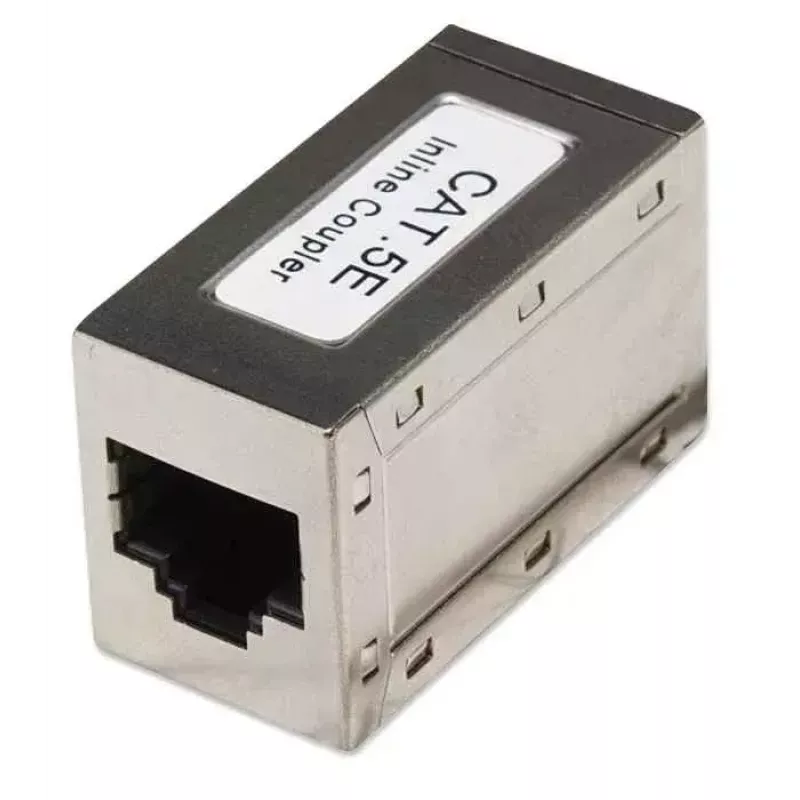 Intellinet Inline Coupler Cat5e FTP, 8P8C moteriška į moterišką, sidabrinis