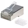 Intellinet Pro Line RJ45 moduliniai kištukai, Cat6, STP, 3 kontaktų, kietai ir vytai vielai, 50 µ auksuoti kontaktai, 90 vnt.