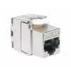 Intellinet Cat8.1 40G ekranuotas bekontaktis Keystone lizdas RJ-45 sidabrinis