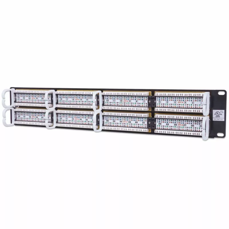 Intellinet skirstomasis skydas, Cat6, UTP, 48 prievadų, 2U, juodas