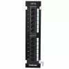 Intellinet skirstomasis pultas, Cat6, sieninis, UTP, 12 prievadų, juodas