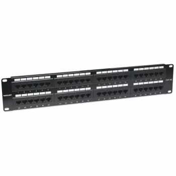 Intellinet jungčių skydas, Cat5e, UTP, 48 prievadų, 2U, juodas