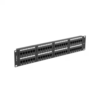 Racko priedas Lanberg PPU6-2048-B 19 colių 2U 48 prievadų