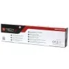 Techly I-CASE STRIP-16SH maitinimo skirstytuvas (PDU) 6 AC lizdų 1.5U juodas, sidabrinis
