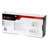 Maitinimo juosta Techly Universal Power Strip Rack 10 colių 4 lizdai Schuko kištukas Juoda Sidabrinė 1U