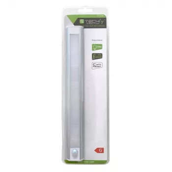 LED sistemos šviestuvas Techly I-CASE LIGHT-06 Baltas Aliuminis 100-240V