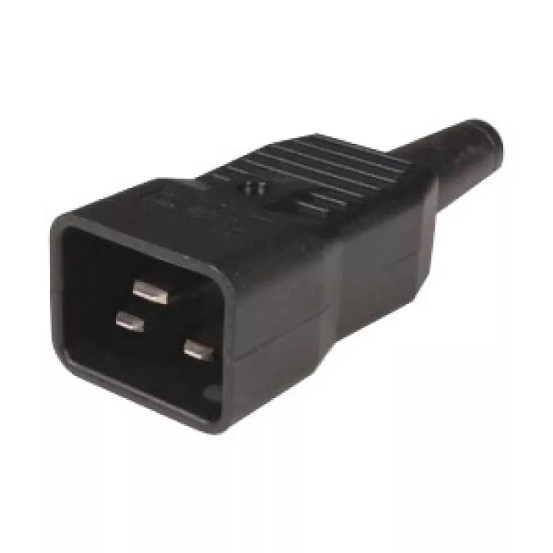 Techly I-CASE STRIP-18C20 maitinimo paskirstymo įrenginys (PDU) 8 AC lizdai 1U juoda, raudona