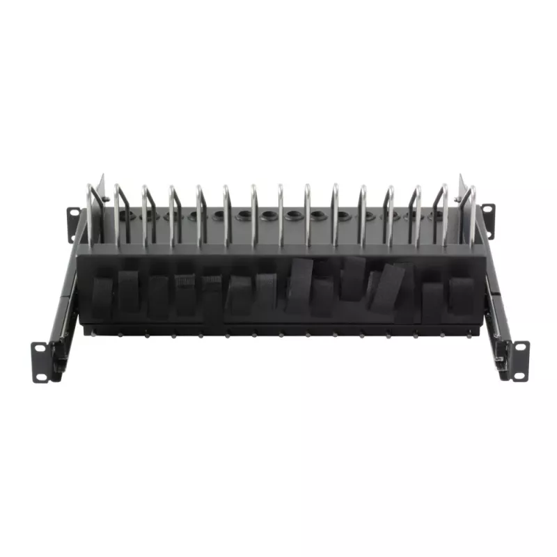 Rack lentyna Techly I-CABINET-TRAY14BK Juoda 4U 19 colių