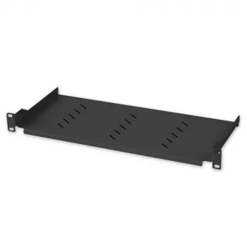 Lentynėlė Techly I-CASE TRAY-150BK Juoda 1U 150mm Gylis