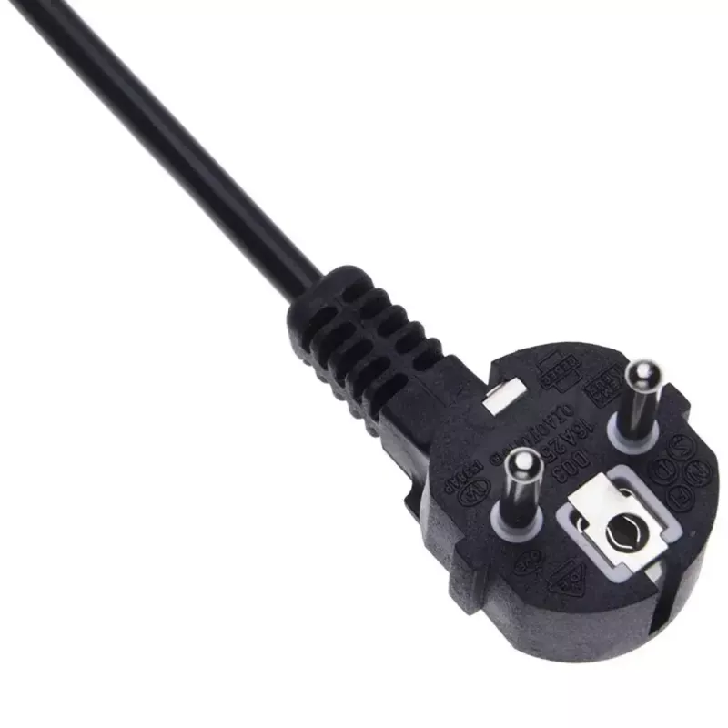 Power Strip Techly 9 vietų 19 colių stovo Schuko kištukas jungiklis 1U juoda raudona
