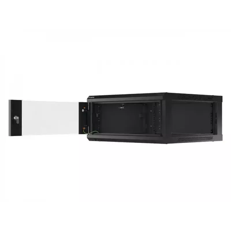 Sieninis 19 inch stovo korpusas Lanberg WF01-6604-10B 4U juodas