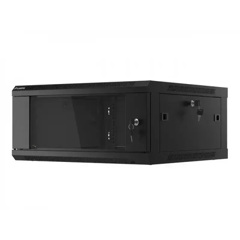 Sieninis 19 inch stovo korpusas Lanberg WF01-6604-10B 4U juodas