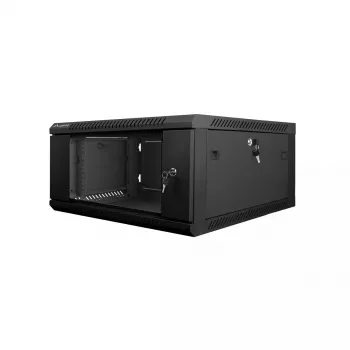 Sieninis 19 inch stovo korpusas Lanberg WF01-6604-10B 4U juodas