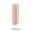 Patalpų oro kokybės monitorius Netatmo Smart Indoor Air Quality Monitor — CO2 0–5000 ppm, temperatūra 0–50°C, triukšmas, Wi‑Fi/Bluetooth, maitinimas iš tinklo, aliuminis, rožinis auksas