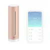 Patalpų oro kokybės monitorius Netatmo Smart Indoor Air Quality Monitor — CO2 0–5000 ppm, temperatūra 0–50°C, triukšmas, Wi‑Fi/Bluetooth, maitinimas iš tinklo, aliuminis, rožinis auksas
